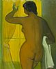 FEMALE NUDE BY A WINDOW by Cecil French Salkeld at Ross's Online Art Auctions