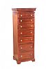 MAHOGANY TALLBOY CHEST at Ross's Online Art Auctions