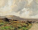 LOADING TURF IN THE GLENS by James Humbert Craig RHA RUA at Ross's Online Art Auctions
