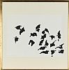 TAIN, A FLOCK OF BIRDS by Louis Le Brocquy HRHA at Ross's Online Art Auctions