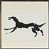 TAIN, LEAPING WOLFHOUND by Louis Le Brocquy HRHA at Ross's Online Art Auctions