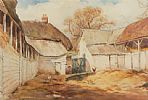 CHICKENS IN THE FARM YARD by Wycliffe Egginton RI RCA at Ross's Online Art Auctions