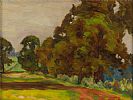 SUMMER LANDSCAPE by Romeo Charles Toogood RUA ARCA at Ross's Online Art Auctions