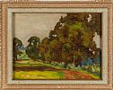 SUMMER LANDSCAPE by Romeo Charles Toogood RUA ARCA at Ross's Online Art Auctions