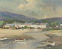 BOATS AT REDBAY, COUNTY ANTRIM by George K. Gillespie at Ross's Online Art Auctions