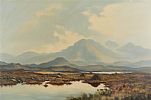 OUGHTERARD, COUNTY GALWAY by William Henry Burns at Ross's Online Art Auctions