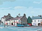 BUSHMILLS COUNTY ANTRIM STREET SCENE by Dan Darcy at Ross's Online Art Auctions