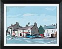 BUSHMILLS COUNTY ANTRIM STREET SCENE by Dan Darcy at Ross's Online Art Auctions
