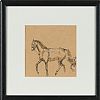 THE TROT by Brian Merry at Ross's Online Art Auctions