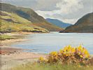 DOO LOUGH, COUNTY MAYO by Maurice Canning Wilks ARHA RUA at Ross's Online Art Auctions