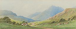 BRYANSFORD IN THE MOURNES by George W.  Morrison at Ross's Online Art Auctions
