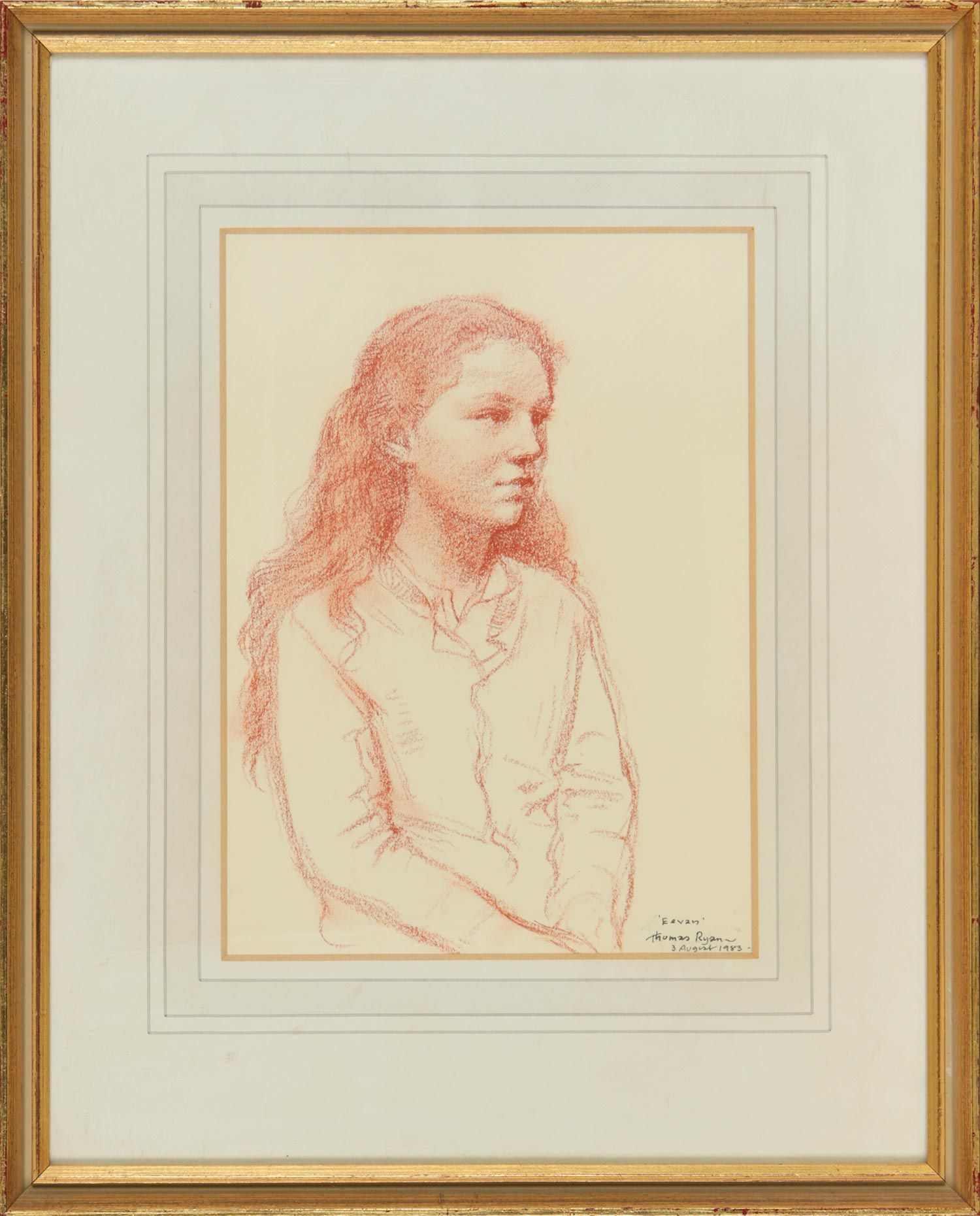 EEVAN by Thomas Ryan PPRHA at Ross's Online Art Auctions