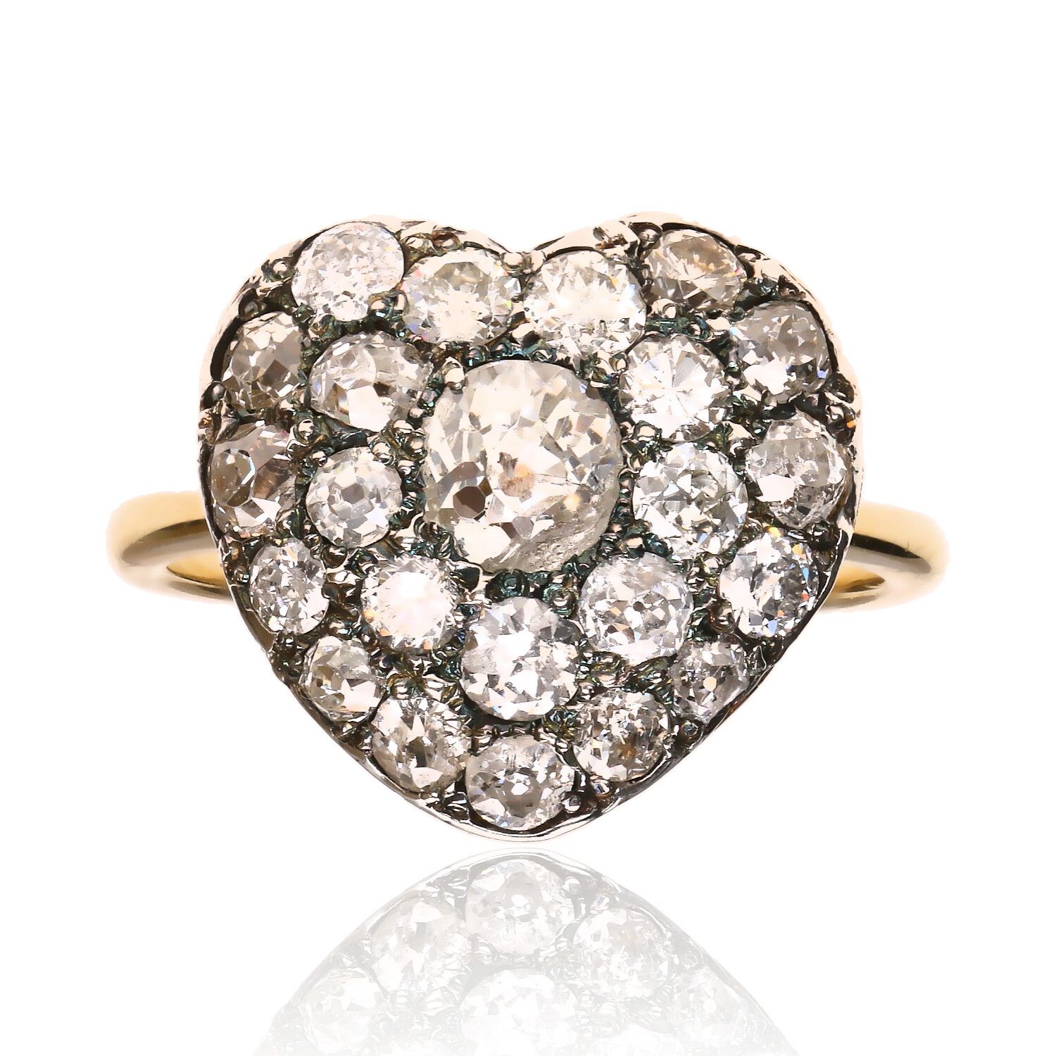 GOLD DIAMOND RING at Ross's Online Art Auctions