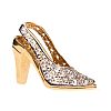 9CT GOLD CUBIC ZIRCONIA SHOE at Ross's Online Art Auctions