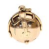 GOLD PLATED MASONIC ORB PENDANT at Ross's Online Art Auctions