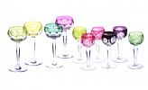 SET OF SIX VINTAGE HOCK GLASSES at Ross's Online Art Auctions