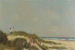 SUMMER ON THE BEACH by Tom Quinn at Ross's Online Art Auctions