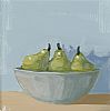 PEARS IN A BOWL by Vivek Mandalia at Ross's Online Art Auctions