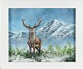 WISE OLD STAG by Andy Saunders at Ross's Online Art Auctions