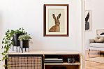 IRISH BOWN HARE by Eric Heasley at Ross's Online Art Auctions