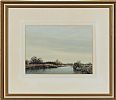 WINTER ON THE RIVER BANN by Wilfred Haughton RUA at Ross's Online Art Auctions