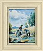 CUTTING HAY by Charles McAuley at Ross's Online Art Auctions