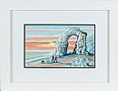 SUNRISE AT THE WHITE ROCKS, PORTRUSH by Cupar Pilson at Ross's Online Art Auctions