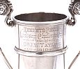 TWO HANDLED SILVER TROPHY at Ross's Online Art Auctions