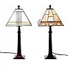 TWO TIFFANY STYLE TABLE LAMPS at Ross's Online Art Auctions