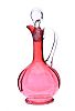 VICTORIAN RUBY GLASS DECANTER at Ross's Online Art Auctions