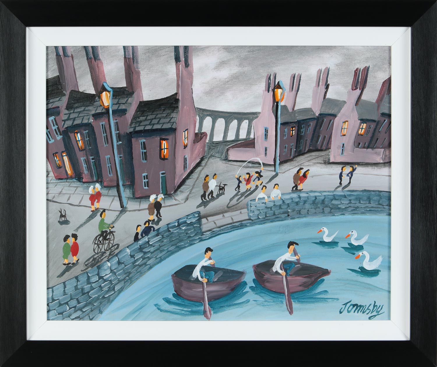 ROWING BOATS by John Ormsby