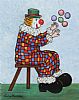 JUGGLING CLOWN by Gladys Maccabe HRUA at Ross's Online Art Auctions