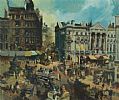 PICCADILLY CIRCUS by Robert D. Beattie at Ross's Online Art Auctions