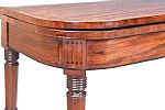REGENCY MAHOGANY TURN OVER LEAF TEA TABLE at Ross's Online Art Auctions