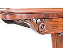 WILLIAM IV ROSEWOOD TURN OVER LEAF TEA TABLE at Ross's Online Art Auctions