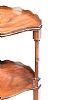 MAHOGANY TWO TIER LAMP TABLE at Ross's Online Art Auctions