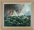 BRAVING THE STORM by Marie Carroll at Ross's Online Art Auctions