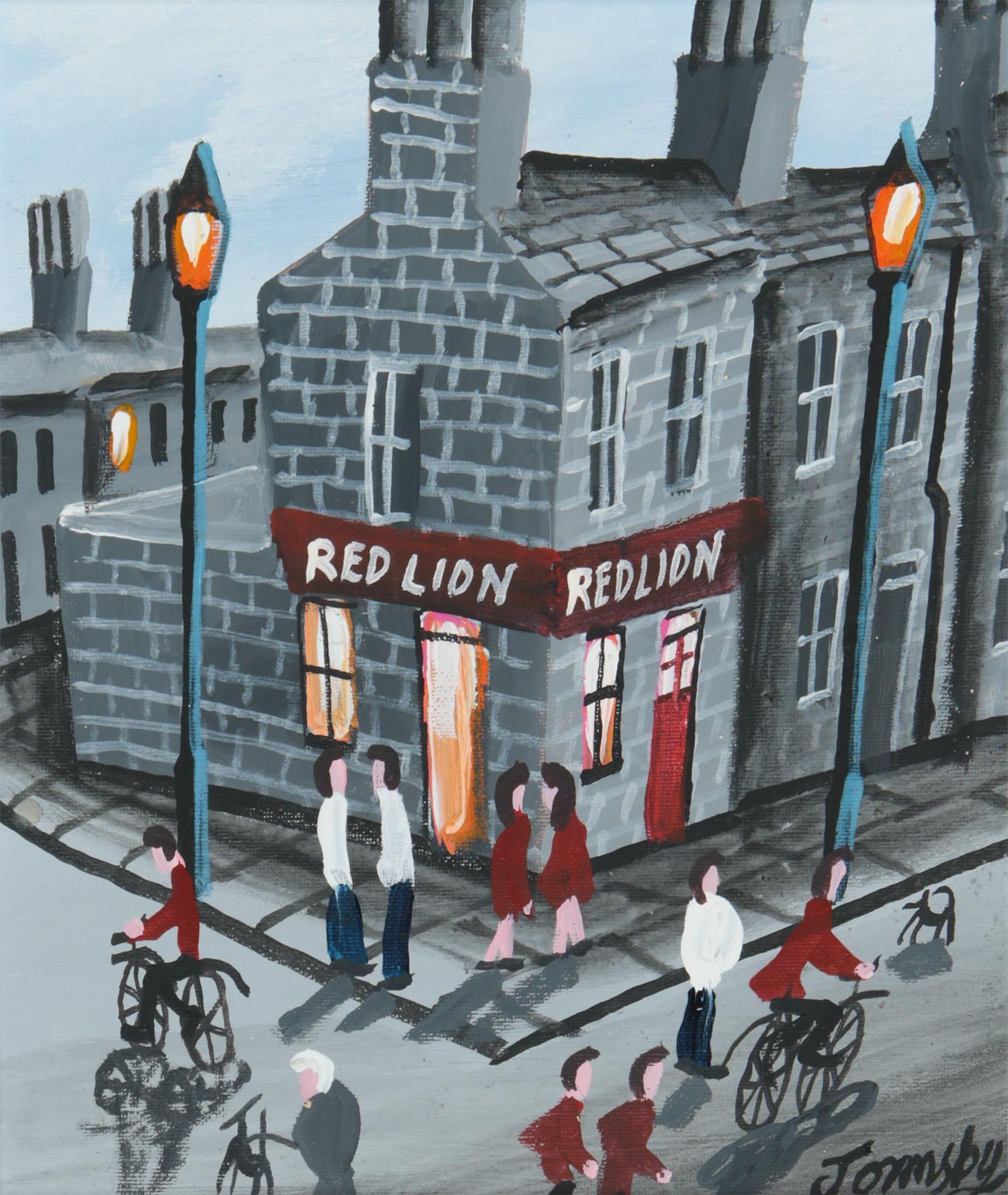 THE RED LION by John Ormsby