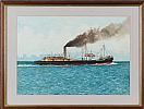 COAL BOAT CRAIGOLIVE by David Donnan at Ross's Online Art Auctions