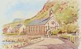 ST PATRICK & ST BRIDGID CHAPEL, WATERFOOT by Samuel McLarnon UWS at Ross's Online Art Auctions