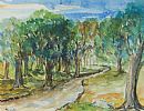 PATH NEAR THE LAGAN by Max Maccabe HRUA FRSA at Ross's Online Art Auctions
