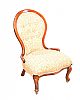 VICTORIAN STYLE MAHOGANY SPOON BACK CHAIR at Ross's Online Art Auctions