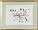 CURRACHS SKETCH by James Macintyre RUA at Ross's Online Art Auctions