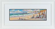 A SUMMER'S DAY, WHITE ROCKS, PORTRUSH by William Cunningham at Ross's Online Art Auctions