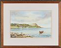 BALLYGALLY FROM DRAINS BAY by David  Peters at Ross's Online Art Auctions