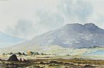 TURF STACK, DONEGAL by Hugh McIlfatrick at Ross's Online Art Auctions