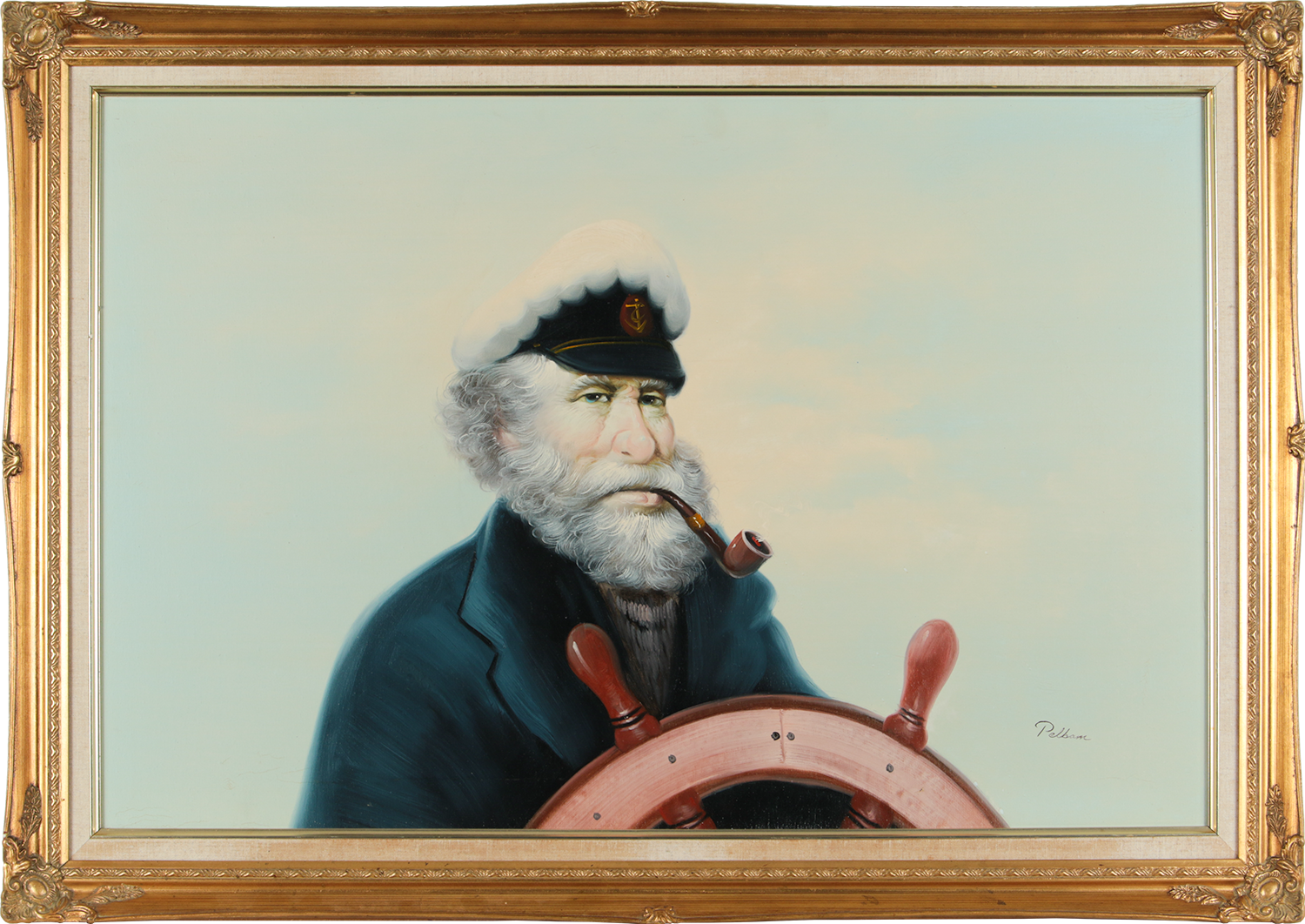 THE SEA CAPTAIN by Pelbam at Ross's Online Art Auctions