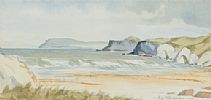 ON THE COAST, DONEGAL by Hugh McIlfatrick at Ross's Online Art Auctions