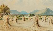 NEAR HILLTOWN, COUNTY DOWN by George Farrell at Ross's Online Art Auctions
