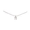 TIFFANY & CO. PLATINUM DIAMOND NECKLACE at Ross's Online Art Auctions